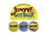 Yeowww My Cats Ball Catnip Toy MultiColor, 2 in, 3 pk - Pets Perfect