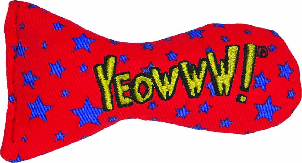 Yeowww Stinkies Catnip Toy Red, Blue, 3 in - Pets Perfect