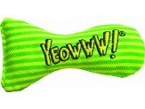 Yeowww Stinkies Catnip Toy Yellow, Green, 3 in - Pets Perfect