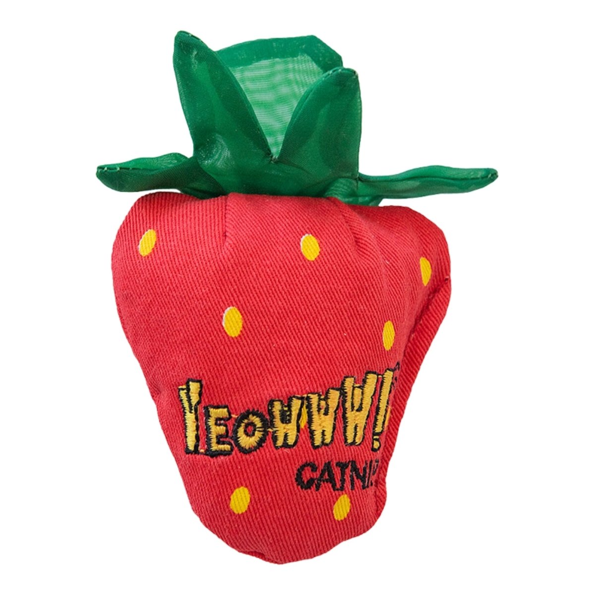 Yeowww Strawberry Catnip Cat Toy Original, Single - Pets Perfect