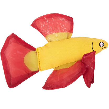 Yeowww Mo Betta Fish Catnip Cat Toy Red, - Pets Perfect
