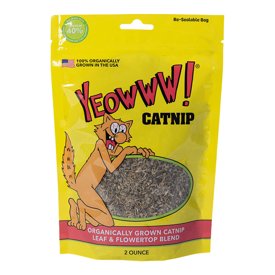 Yeowww YEOWWW Catnip Bag Cat Treat 2 oz - Pets Perfect