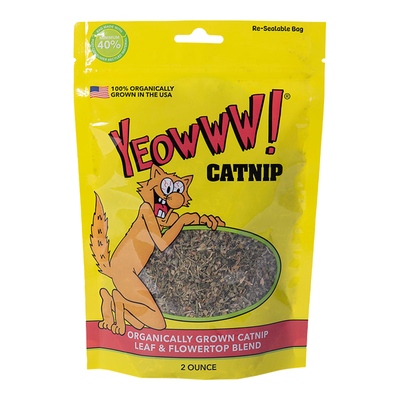 Yeowww YEOWWW Catnip Bag Cat Treat, 2 oz