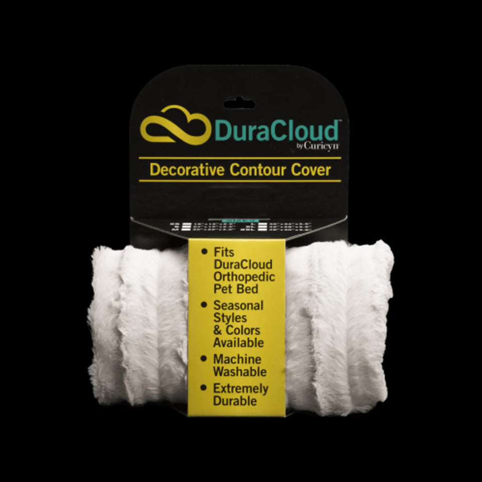 DuraCloud Orthopedic Pet Bed and Crate Pad Contour Cover, Camel/SMALL, view 8