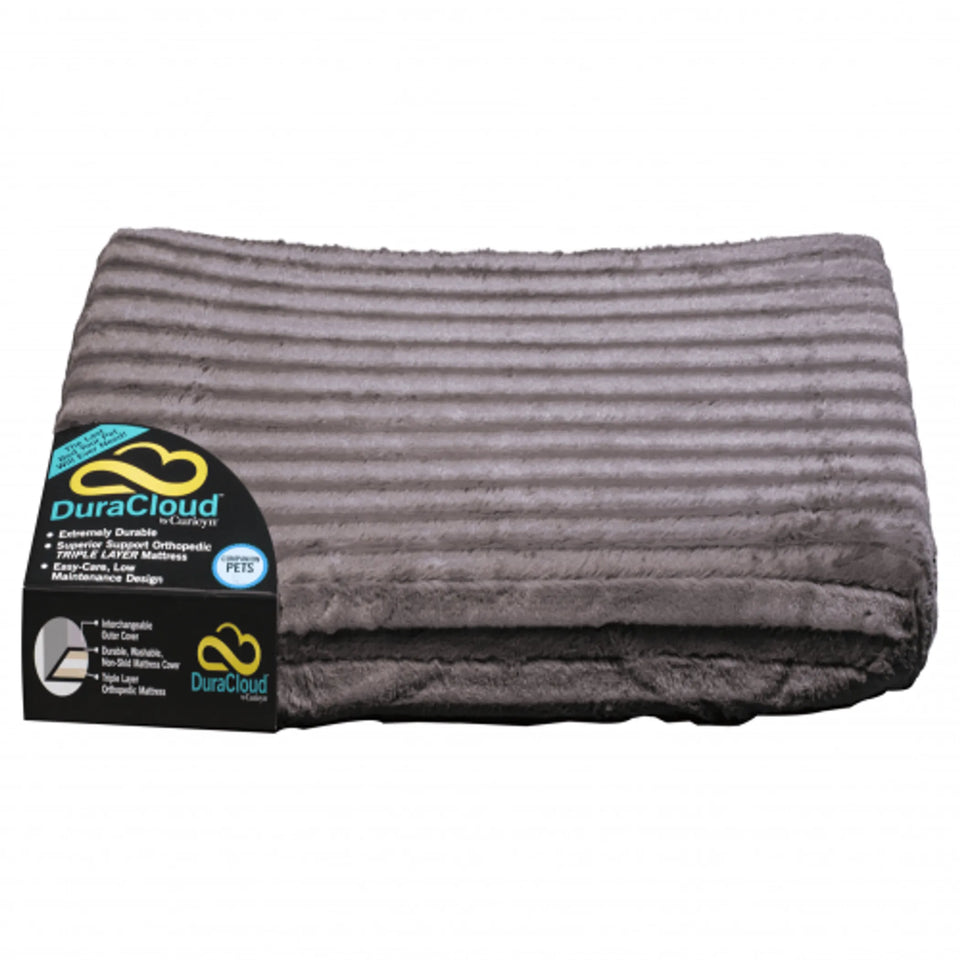 DuraCloud Orthopedic Pet Bed and Crate Pad, Mocha/SMALL, view 11