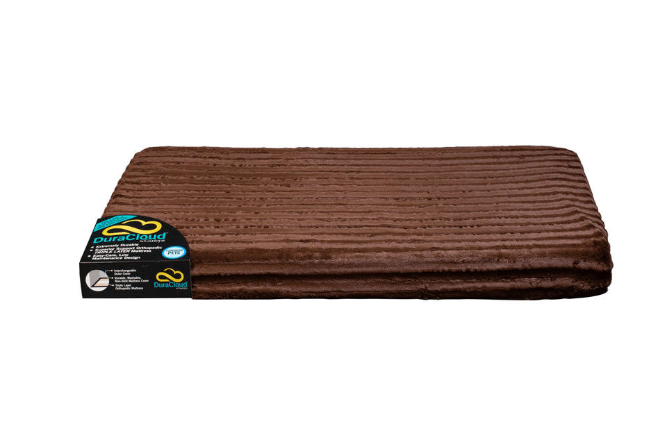 DuraCloud Orthopedic Pet Bed and Crate Pad, Sand/MEDIUM, view 13