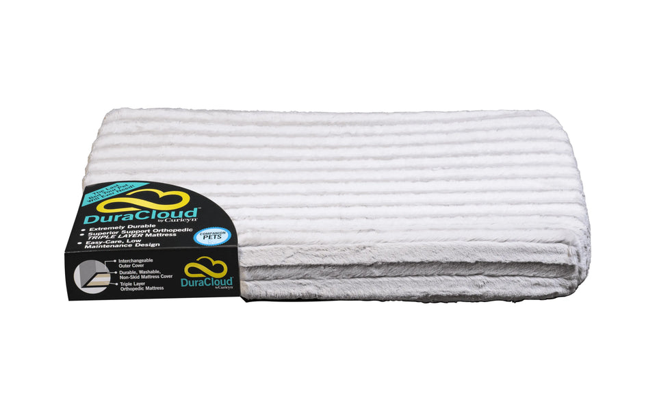DuraCloud Orthopedic Pet Bed and Crate Pad, Charcoal/LARGE, view 22