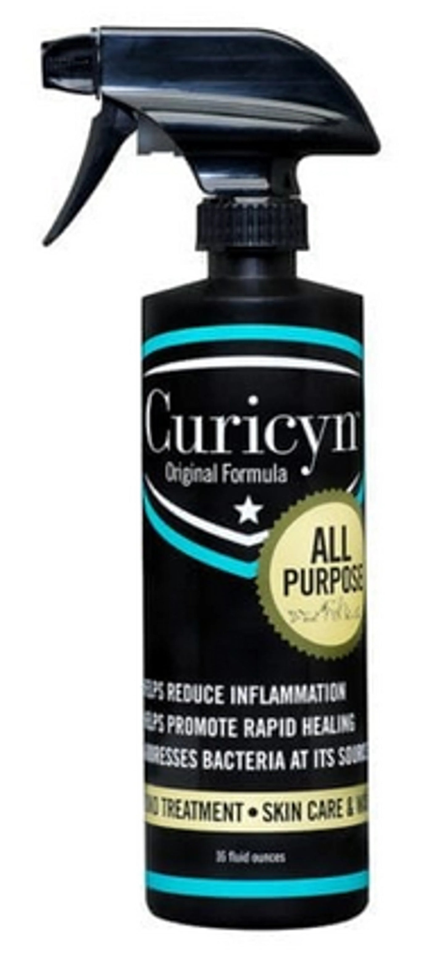 Curicyn Original Formula all purpose spray bottle for pet wound treatment skin care and bacterial control