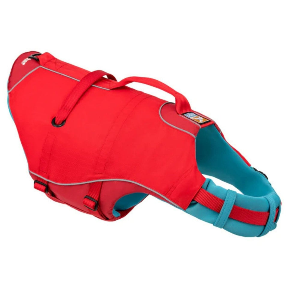 Kurgo Surf 'n Turf Dog Life Jacket - Red, Medium