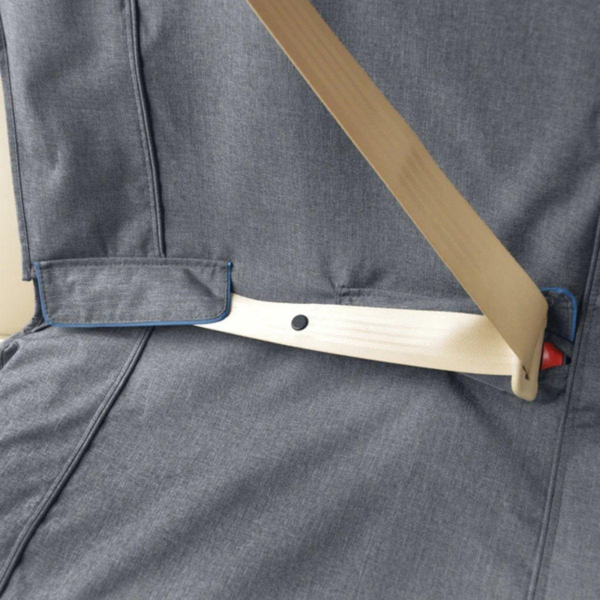 Kurgo Dog Bench Cover Heather Charcoal - Pets Perfect