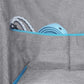 Kurgo Dog Hammock Half Heather Gray - Pets Perfect