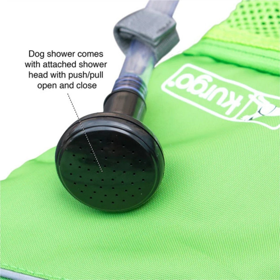 Kurgo Dog Go Shower Green, view 3