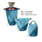 Kurgo Dog Kibble Carrier Blue - Pets Perfect