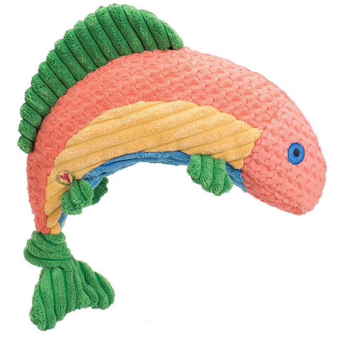 Hugglehounds Dog Knottie Rainbow Trout Large - Pets Perfect