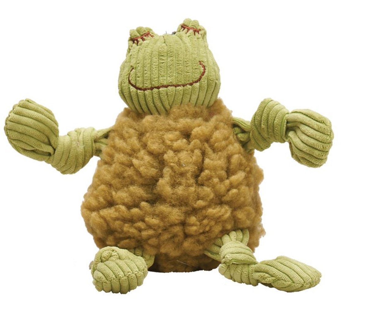 Hugglehounds Dog Fleece Flufferknot Fiona Frog Small - Pets Perfect