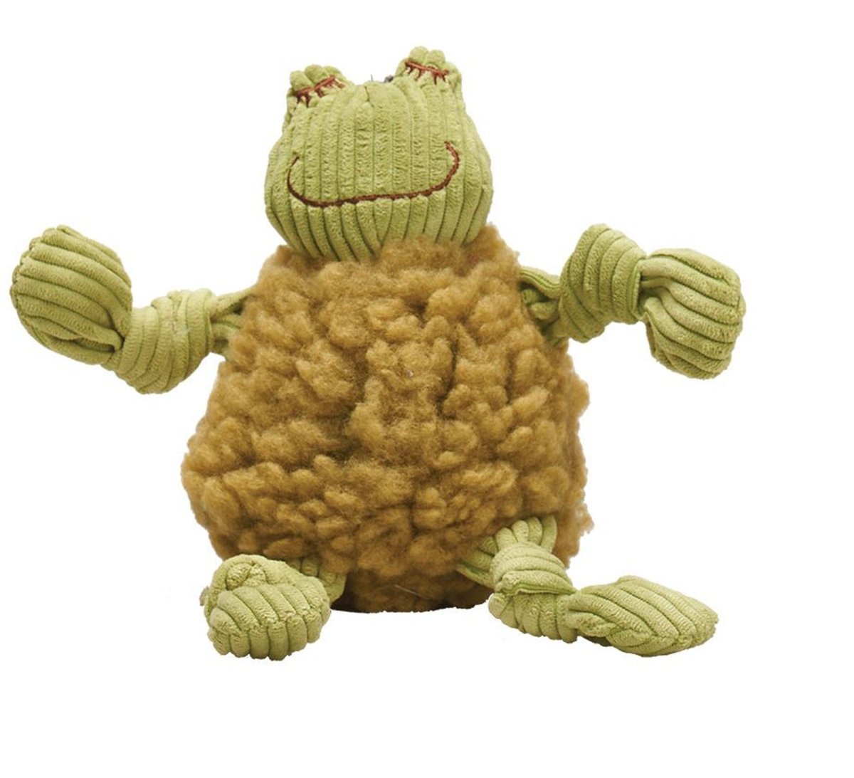 Hugglehounds Dog Fleece Flufferknot Fiona Frog Large - Pets Perfect