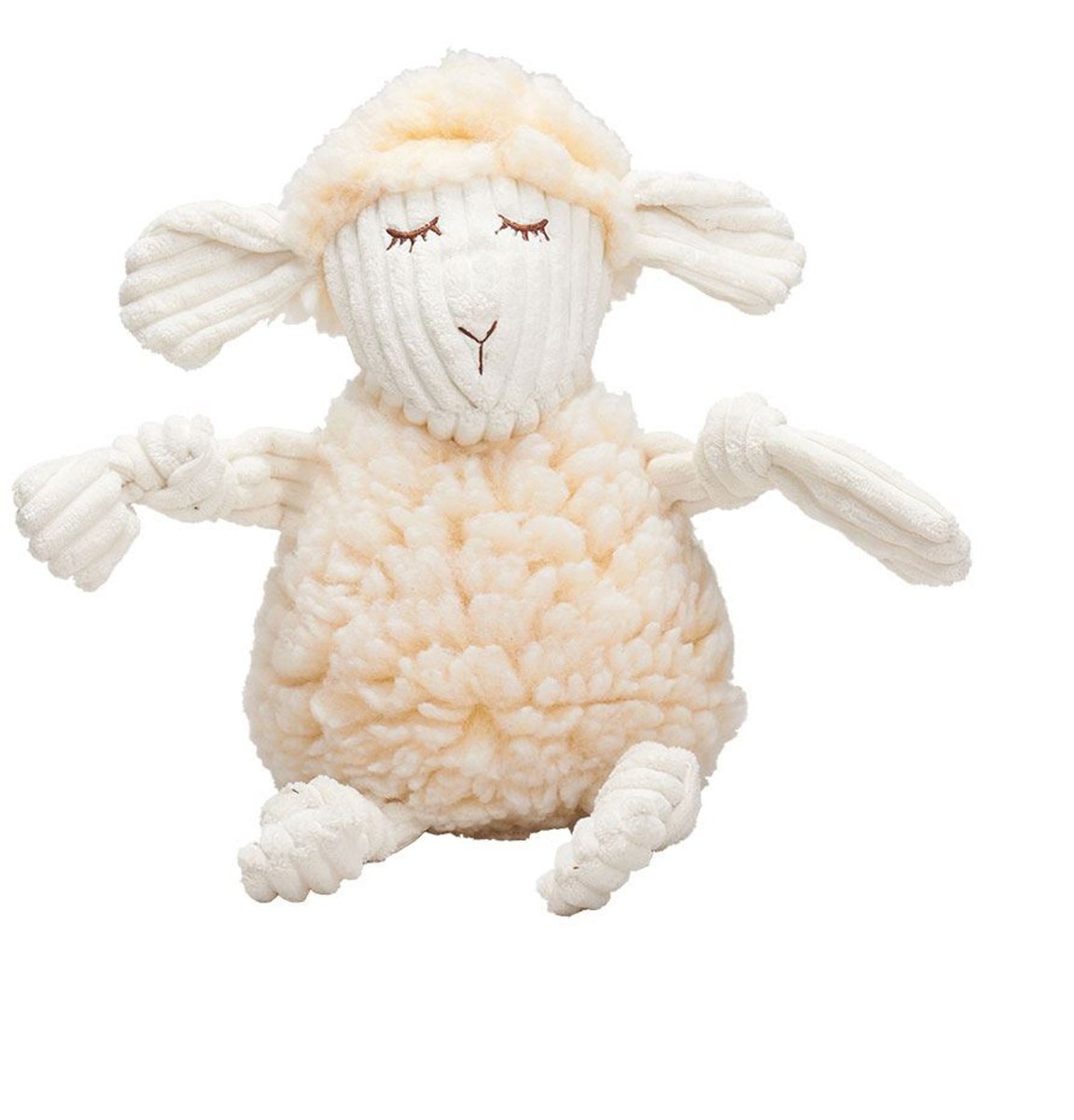 Hugglehounds Dog Fleece Flufferknot Louise Lamb Large - Pets Perfect