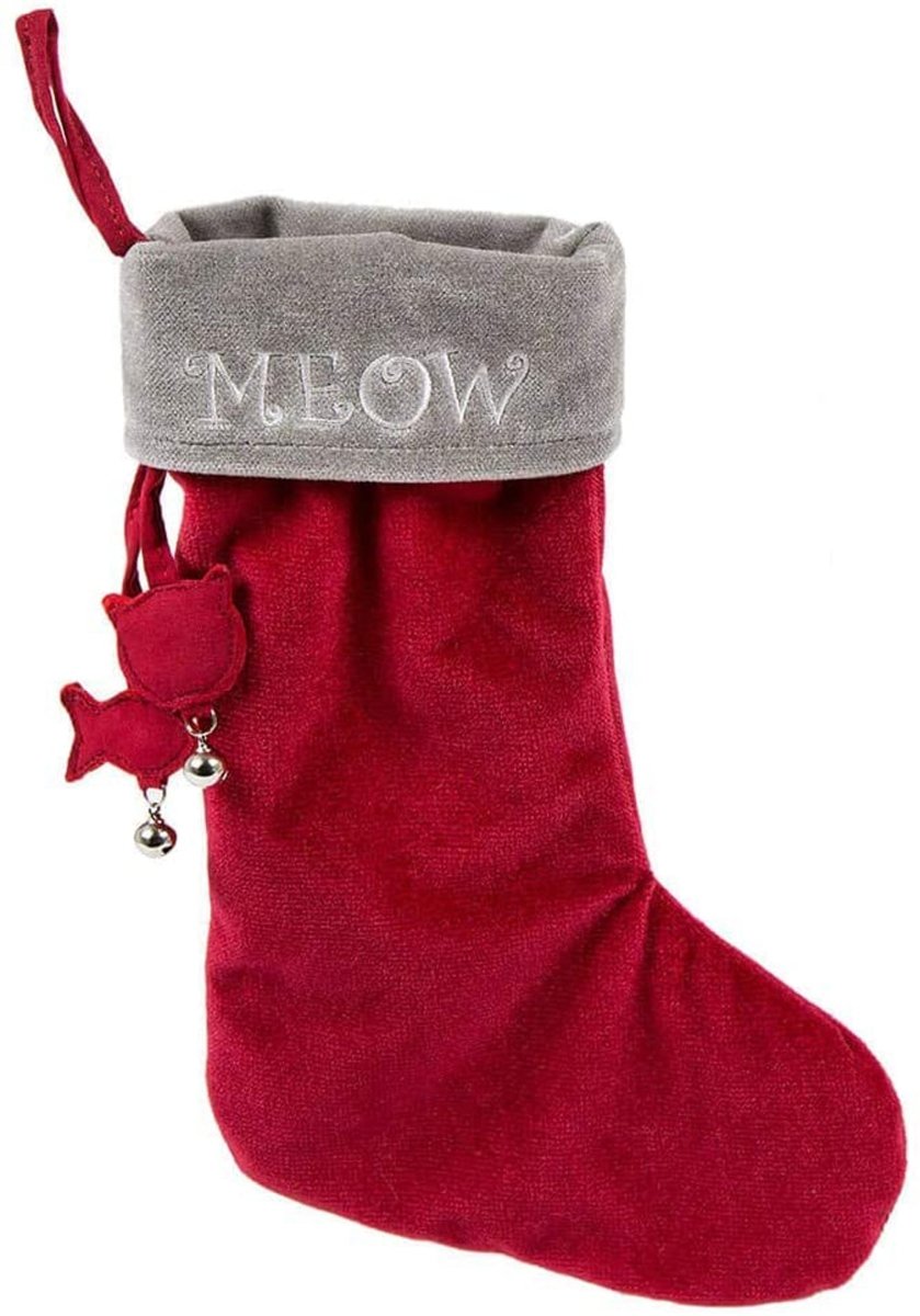 Hugglehounds Cat Xmas Stocking - Pets Perfect