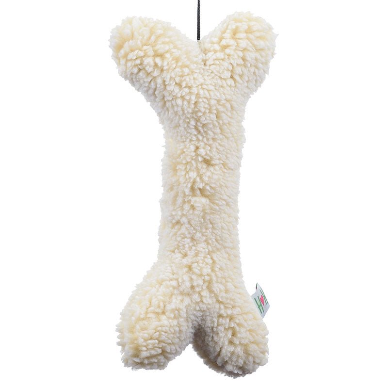 Hugglehounds Dog Hugglefleece 2 Bone With Invincible Squeaker - Pets Perfect