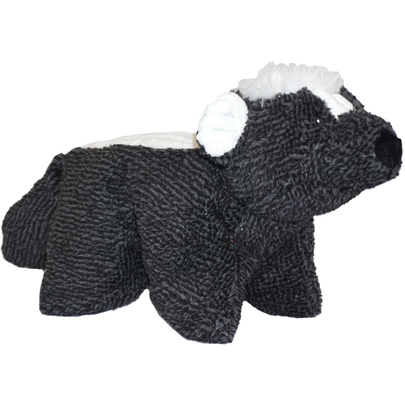 Hugglehounds Squooshies Skunk Plush Dog Toy