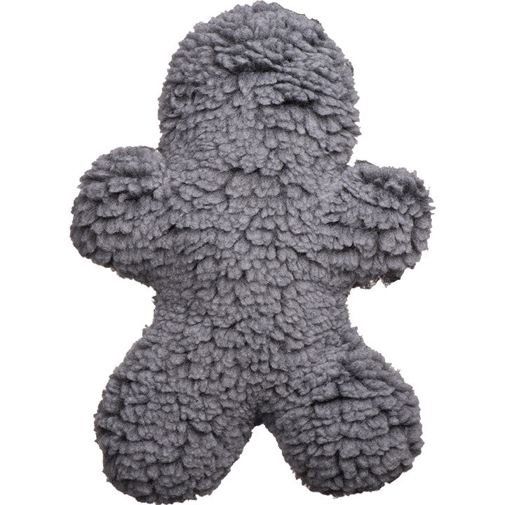 Hugglehounds Dog Fleece Man, Gray Medium