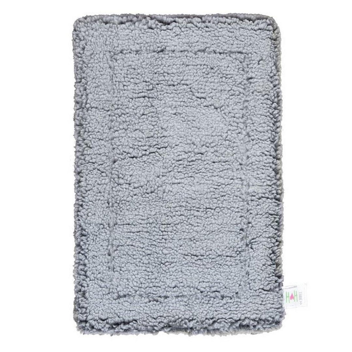 Hugglehounds Dog Fleece Mat Gray Medium 23X36In - Pets Perfect