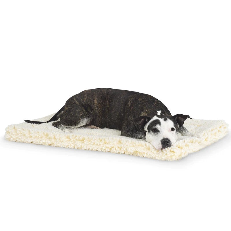Hugglehounds Dog Fleece Mat, Natural Medium 23 x 36 in