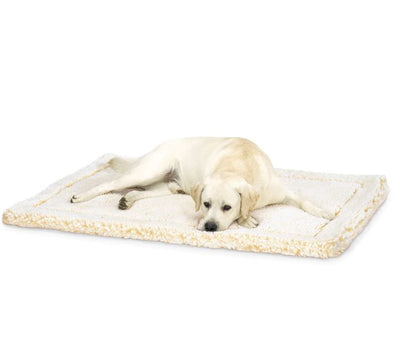 Hugglehounds Dog Fleece Mat, Natural Medium 26 x 42 in