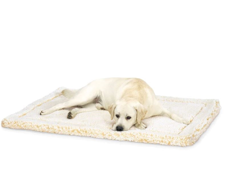 Hugglehounds Dog Fleece Mat, Natural Medium 26 x 42 in