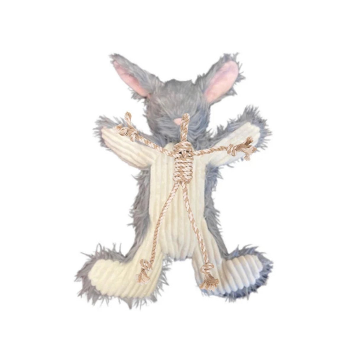 Hugglehounds Dog Rope X Brace Birch Bunny 18 Inch - Pets Perfect