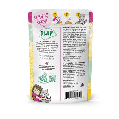 BFF Cat Play Chicken and Duck Destiny Dinner 3oz. (Case of 12) - Pets Perfect