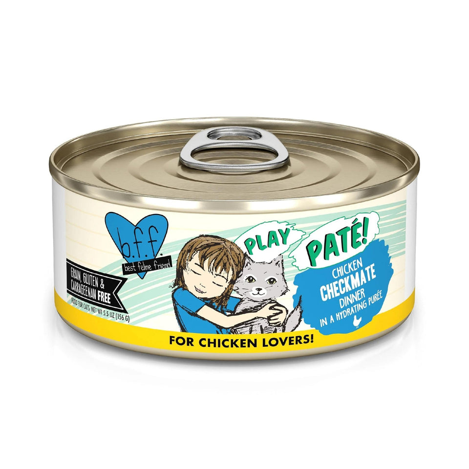 BFF Cat Play Chicken Checkmate Dinner 5.5 oz. 8 ct