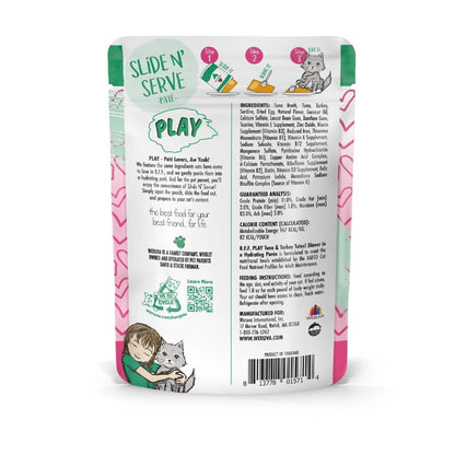 BFF Cat Play Tuna and Turkey Totes! Dinner 3oz. Pouch (Case of 12) - Pets Perfect