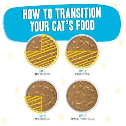 BFF Cat Omg Chicken Cloud 9 Dinner in Gravy 5.5oz. (Case of 8) - Pets Perfect