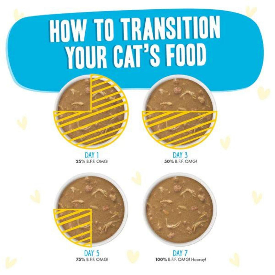 BFF Cat Omg Chicken Cloud 9 Dinner in Gravy 2.8 oz. 12 ct