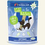Cats In The Kitchen Slide N Serve Cattyshack Chicken and Shrimp Dinner 3oz. Pouch (Case of 12) - Pets Perfect