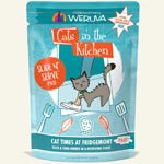 Cats In The Kitchen Slide N Serve Cat Times at Fridgemont Duck and Tuna Dinner 3oz. Pouch (Case of 12) - Pets Perfect