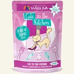 Cats In The Kitchen Slide N Serve Cat to The Future Chicken and Salmon Dinner 3oz. Pouch (Case of 12) - Pets Perfect