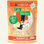 Cats In The Kitchen Slide N Serve The Breakfast Cat Chicken and Pumpkin Dinner 3oz. Pouch (Case of 12) - Pets Perfect