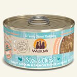 Weruva Cat Stews Clues Turkey; Chicken and Salmon Dinner in Gravy 2.8oz. (Case of 12) - Pets Perfect