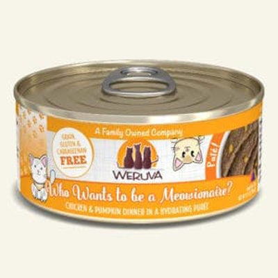 Weruva Cat Pate Who wants to be a Meowionaire Chicken & Pumpkin Dinner