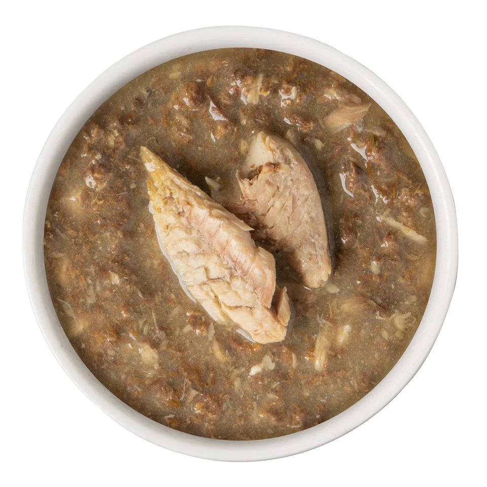 Weruva Cat Mack and Jack with Mackerel and Grilled Skipjack in Gravy, 5.5 oz each, Case of 12