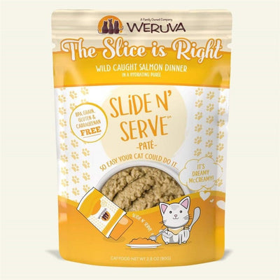 Weruva Cat Pates The Slice is Right Wild Caught Salmon Dinner 5.5 oz