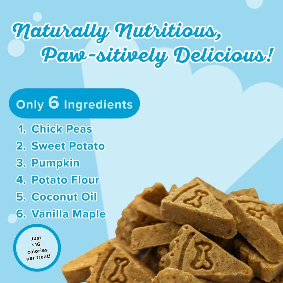 Lazy Dog Grain Free Candied Maple Sweet Potato Dog Treat 14oz.