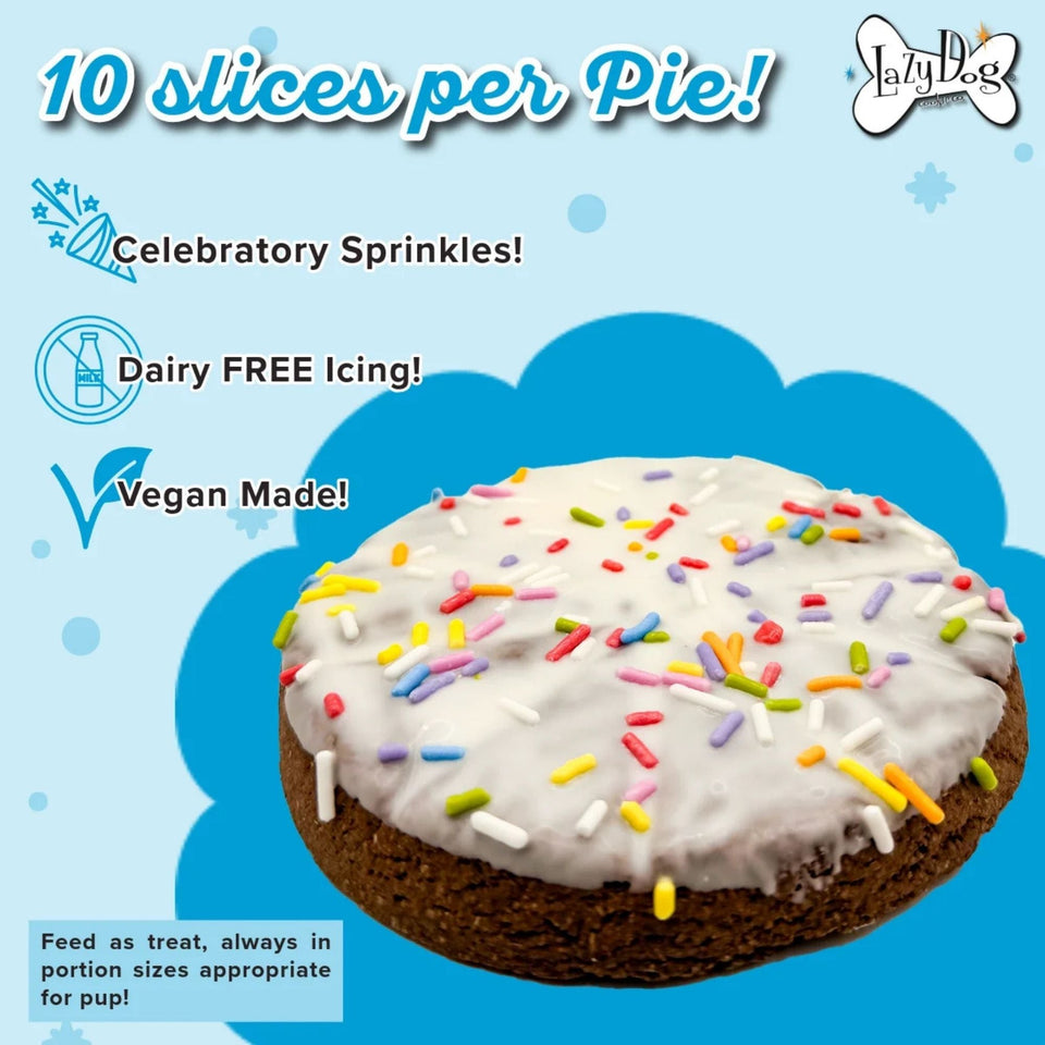 Lazy Dog Happy Birthday Pup-Pie for a Charming Boy 5oz.