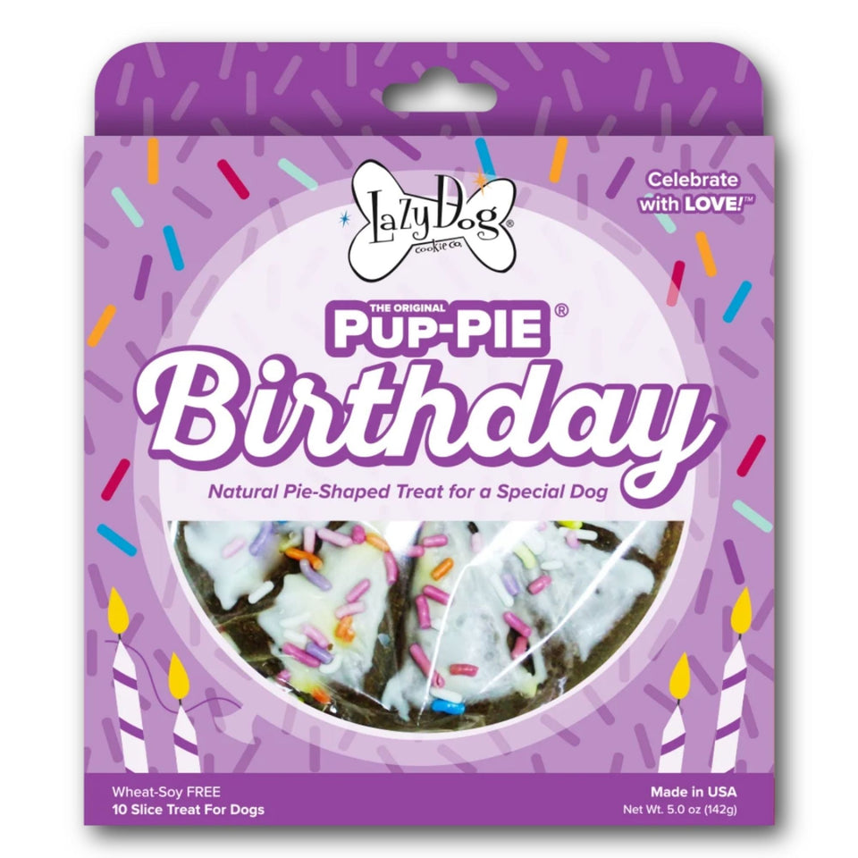 Lazy Dog Happy Birthday Pup-PIE for a Special Dog 5oz.