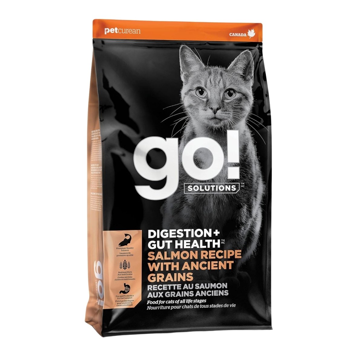 Go! Cat Digestion & Gut Health Salmon Ancient Grain 3Lb - Pets Perfect