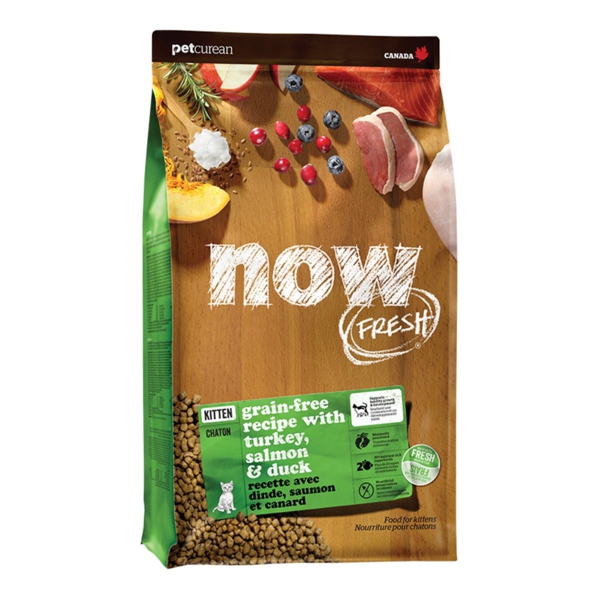 Now Fresh Cat Grain Free Kitten Turkey 3Lb - Pets Perfect