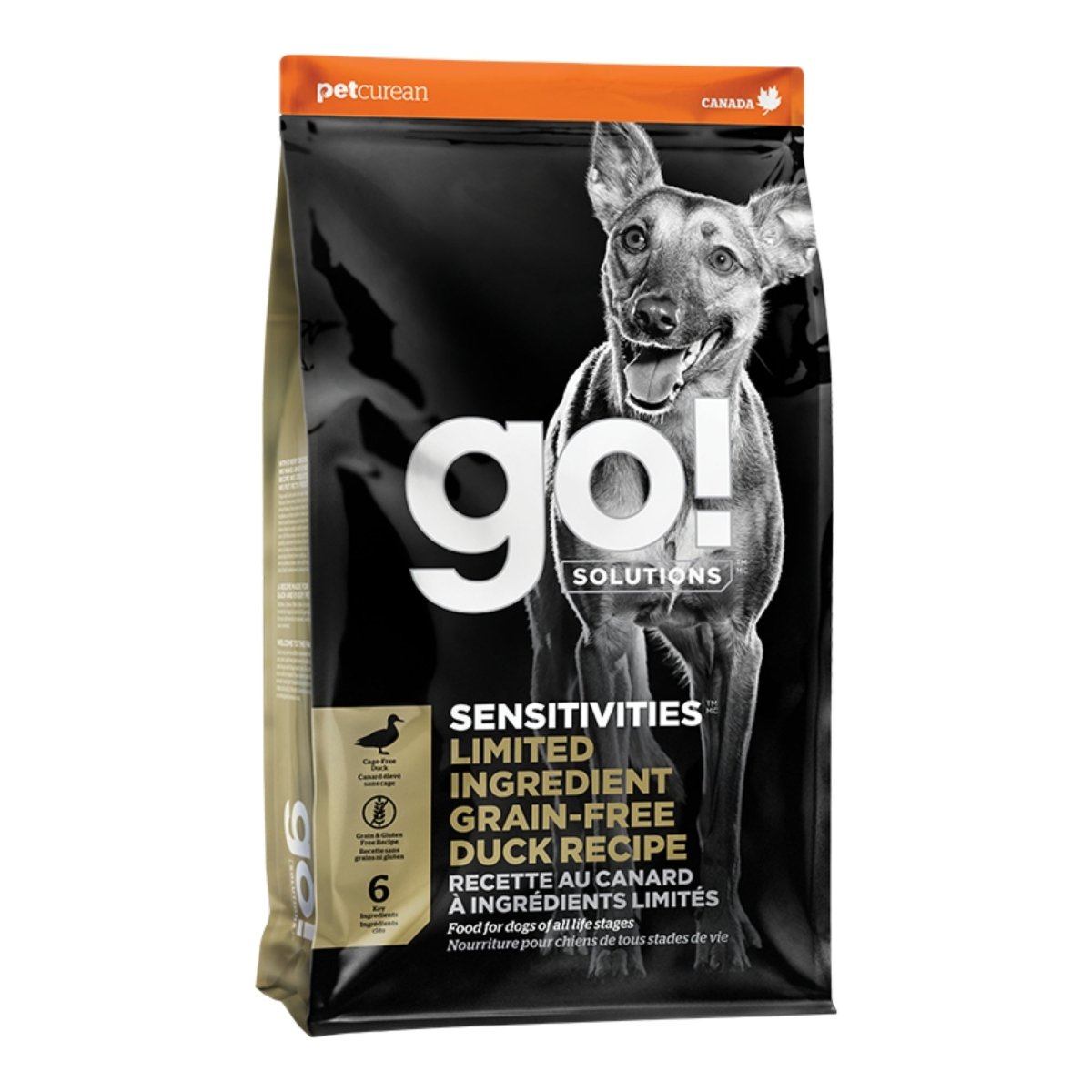 Go! Dog Sensitivities Limited Ingredient Grain Free Duck 22Lb - Pets Perfect