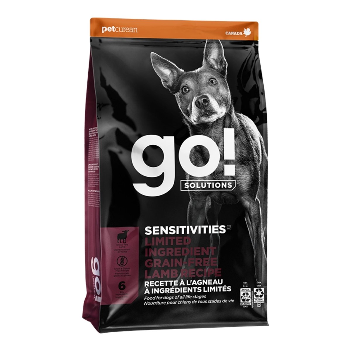 Go! Dog Sensitivities Limited Ingredient Grain Free Lamb 12Lb - Pets Perfect